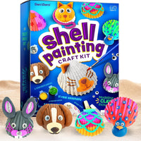 Shell Painting Craft Kit for Kids, Craft Activities Kits