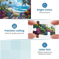 Jigsaw Puzzles for Adults 500 Pieces - Beach - image 4