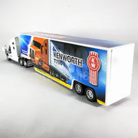 KiNSMART Kenworth T700 Container Truck, 1:68 Scale - White With Decals - image 3