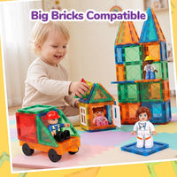 Mruikeny 12 Pieces Large Magnetic Figures for Kids Ages 3 4 5 6 7 8+ – Fun for Kids & Family - Vibrant - image 4
