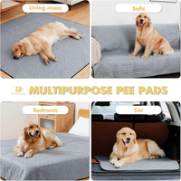 DAHAPYBOO Washable Pee Pads for Dogs 18x24 - 36X48-6P / 6 - image 2