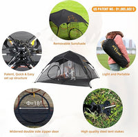 Outdoor Cat Play Tent for Indoors and Outdoors (X- Large Portable Pet House, Outdoor Cat Enclosure for Cats, Rabbits and Small Animals Easy to Connect with Run Tunnels, Cubes (Patented)