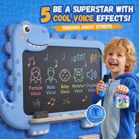 YLL Karaoke Machine for Kids - Navy Blue-Dinosaur - image 4