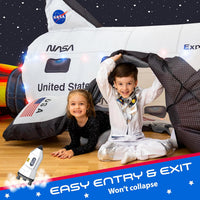 W&O Space Explorer Inflatable Fort with Lights & Sound - Space Shuttle - image 3