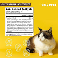 Cough Medicine for Dogs & Cats, Respiratory Infection Support - Sneezing Relief & Kennel Cough Treatment - Pet Asthma Support - Made with Natural Ingredients in The USA (4oz)