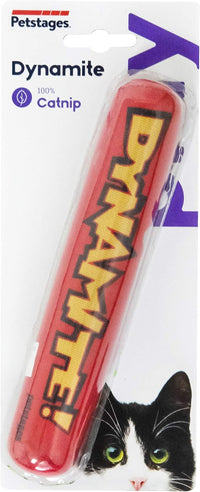 Catstages Green Magic Dynamite Stick Catnip Cat Toy, Red