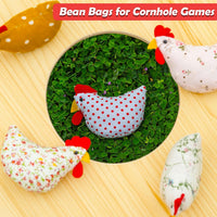 ZEBNYYA 8 chicken bean bags for kids in assorted colors with carry bag - view 5