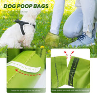 Dog Poop Bags-150 Counts with Leash Dispenser, 10 Rolls - Green / 600 Count (Pack of 1) - image 4