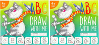 Learn to Draw ABC Letters: Crafts & Art Supplies for Kids Ages 3-6 - Medium (Pack of 2)