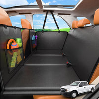 URPOWER Back Seat Extender for Dogs - Matte Black / L - Extended/Double Cab Trucks