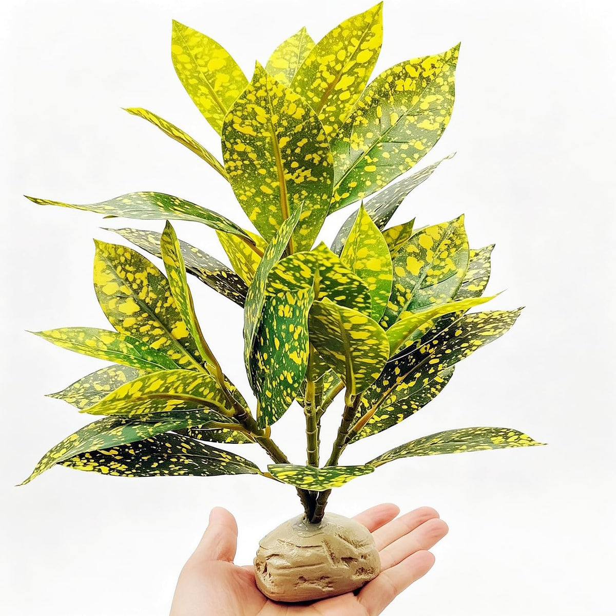 Reptile Plants Terrarium Decor, Reptile Tank Decorations - Golden