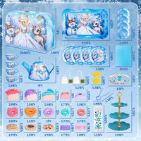 Hohosunlar Kids Tea Party Set for Little Girls Toddlers 3 4 5 6 7 8 – Fun for Kids & Family - Blue - image 3