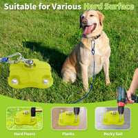 Heavy Duty Dog Tie Out Stake with 2x20FT Cables for Outdoor - Dog Stake+No Cable/200lbs - image 4