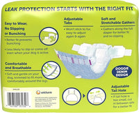 New! Hartz® Comfitables® Disposable Dog Diapers, Size Large 12 Count, Comfortable & Secure Fit, Easy to Put On, Super Absorbent Male and Female Diaper