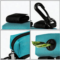 Dog Poop Bag Dispenser Holder Soft Waste Bags Roll Holders Leash Clip - 1 Count (Pack of 1) / 1PC Green - image 3