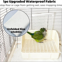 Automatic Parakeet Bird Bath with Pump - White - image 3