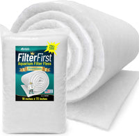 Aquatic Experts Aquarium Filter Floss for Fish Tank Filters - Standard / 18 Inch Wide x 72 Inch Long