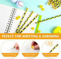 Tinlade 72 Pcs Sports Pencils and Erasers for Boys, Party Favors – Fun for Kids & Family - Softball - image 3