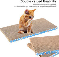 8 Packs in 1 Cat Scratch Pad, Cat Scratcher Cardboard - image 4