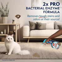 Simple Solution Pet Stain & Odor Remover, Enzyme Stain Cleaner - Unscented / 32 Fl Oz (Pack of 2) - image 4