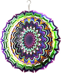 FONMY Wind Spinner Mandala Starry Sky 12 inch 3D Stainless Steel - 12inch / Mdl09 - image 4