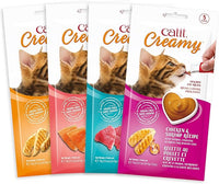 Catit Creamy Lickable Cat Treat – Hydrating and Healthy Treat for Cats of All Ages - Chicken & Shrimp, 5-Pack