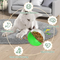 Treat Dispensing Dog Toys - Interactive Puzzle & Slow Feeder Ball for Small, Medium & Large Dogs