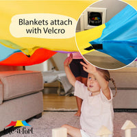 TOTEAFORT Original Blanket Fort Building Kit for Kids – Fun for Kids & Family - Original - image 3