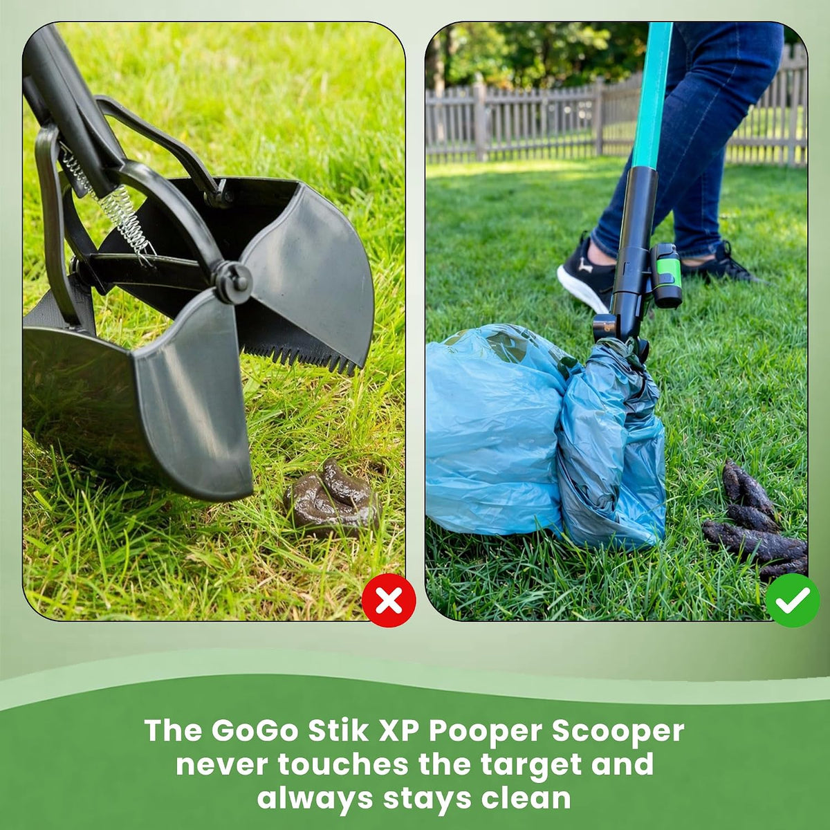 XP Pooper Scooper & Rake Set - 1 Count (Pack of 1) - image 2