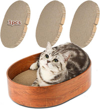 ComSaf Cat Scratcher Bed 17 x 13 in - 3 Pcs Board with Box