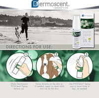 Dermoscent PYOclean® Spray for Dogs & Cats 50 ml (1.66 fl. oz.)