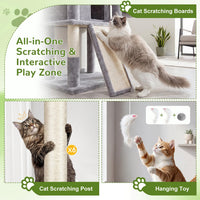 Globlazer Cat Tree for Large Adult Cats - XXL / Light Grey - image 3