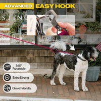 Fida Heavy Duty Dog Leash for Medium Large Dogs - 10 Feet (Pack of 1) / Rose - image 2