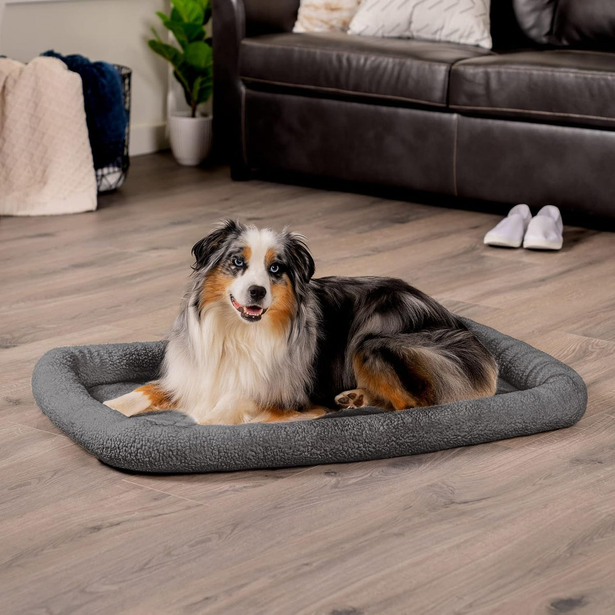 FurHaven Dog Bed for Extra Small Dogs & Cats - X-Large / Gray - image 3