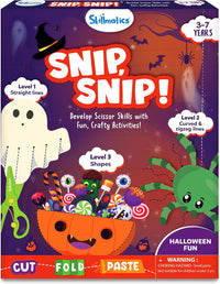 Skillmatics Snip, Scissor Skills, Felt Craft Activity - 1. Halloween Fun