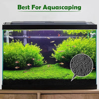 Shrimp Soil Water Grass Mud for Aquarium Fish Tank Aquascaping - Aquarium Substrate Soil for Shrimp Breeding and Plant Growth, No Washing Needed(13.2, Pounds)