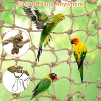 Natural Bird Rope Net, Large Size - Style2 - image 4