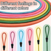 FOVRLZSE 5-Pack Dog Slip Leashes 4.6FT Nylon Training Lead - Pastel Hue - image 4