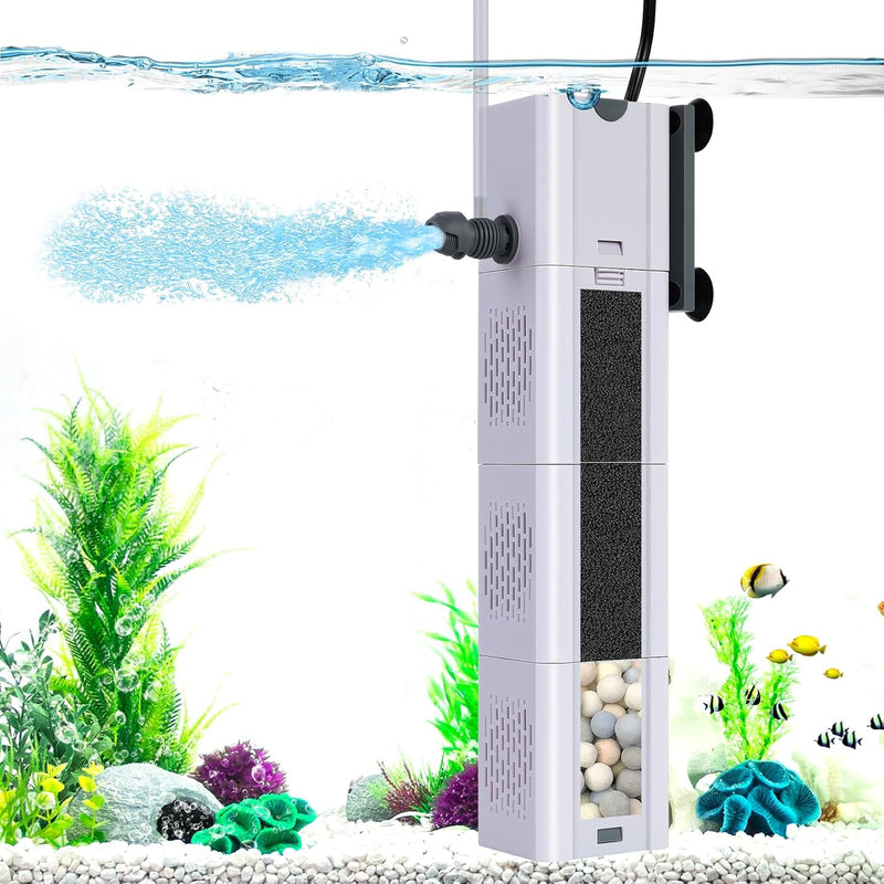 265 GPH 4-In-1 Aquarium Filter - 20 W-320 GPH