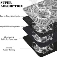 Dog Food Mats for Floors Absorbent, Pet Cat Food Mat - XL(24"×32") / 01-Light Grey - image 3