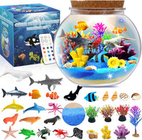 Ocean Light Up Terrarium Kit for Kids - Ocean