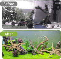 Natural Driftwood for Aquarium - Spiderwood（7-11 inch pack of 3） - image 3