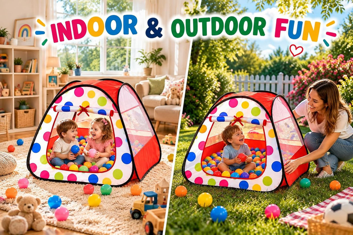 Kiddzery Toddler Ball Pit, Baby Ball Pit - Ball Pit - image 4