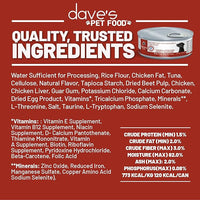 Dave's Pet Food Kidney Support Dog Food (Tuna Pate), Non-Prescription, Low Phosphorus, Low Sodium, Wet Canned, Renal Kidney Care, Vet Formulated, 5.5 oz (24 Pack)