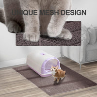 Cat Litter Box Mat, 47" x 35" Large Waterproof Litter Trapping Mat – Daily Care for Cats - Sand Grey / X-Large（35" x 24" ) - image 4