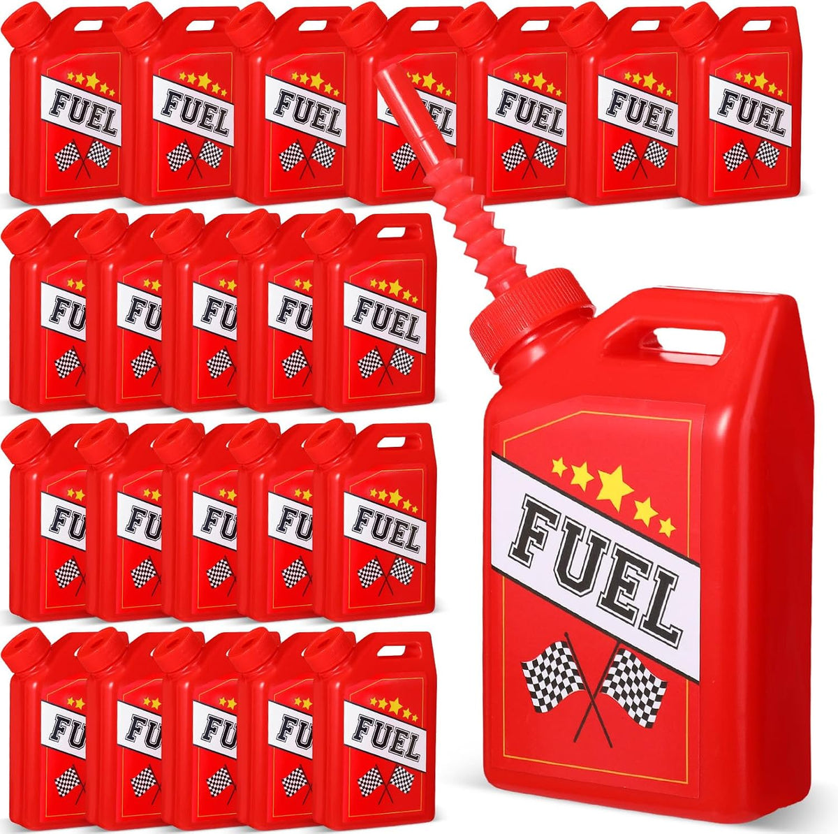 Mifoci 12 Pack Fuel Cups with Straw 11 Oz - 24 / 11 oz