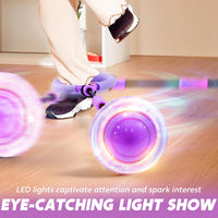 JOYIN Green Ankle Skip Ball with Flashing Lights - Violet - image 2