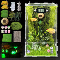 Jumping Spider Enclosure, DIY Insects Habitat - Forest