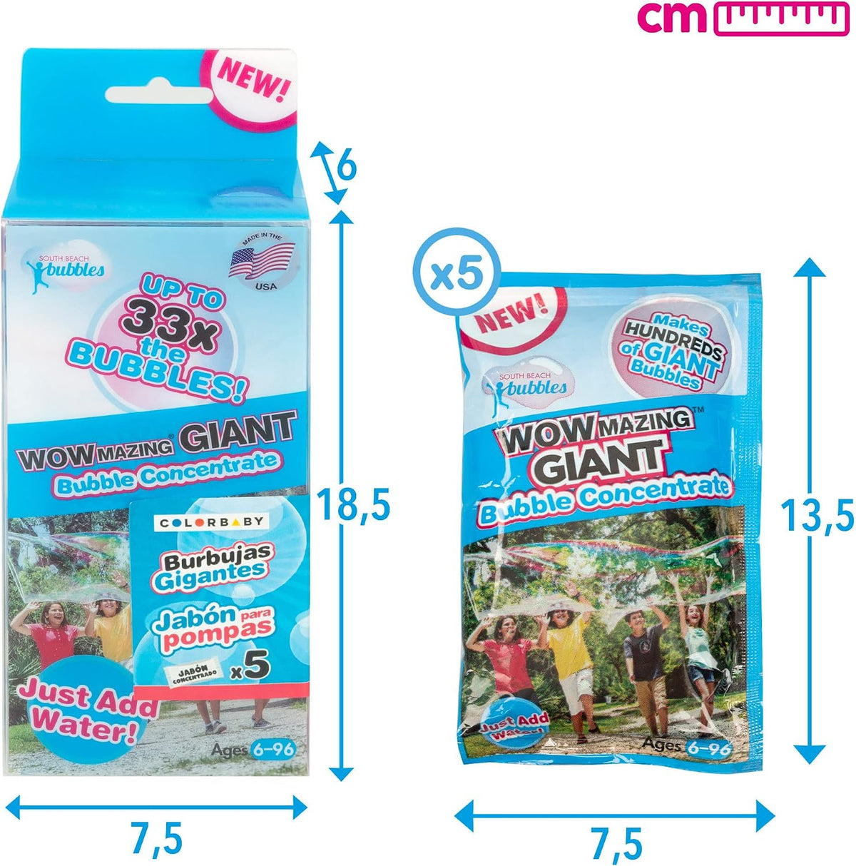 WOWMAZING Big Bubbles Refill - 5 pack - image 3