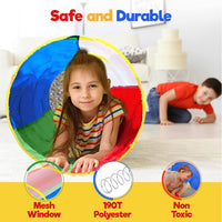 Hide N Side 6ft Crawl Through Play Tunnel Toy - image 4